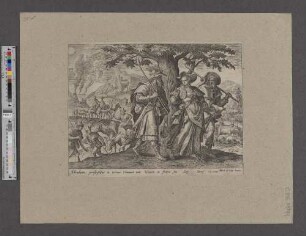 [Abraham und Lot brechen nach Kanaan auf]