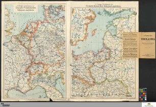 Übersichtskarte des Deutsch-Französischen Kriegsschauplatzes, Übersichtskarte des Deutsch-Russischen Kriegsschauplatzes