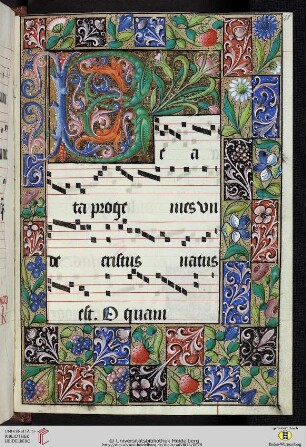Beata progenies unde Cristus [!] natus est, CAO 6169