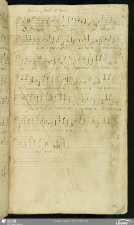 88 Giovanni Gabrieli: O Domine Jesu Christe adoro te in cruce vulneratum