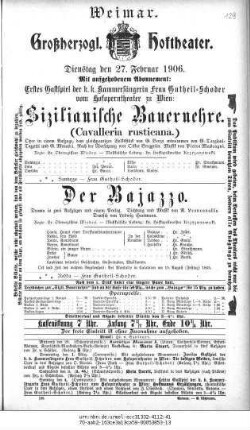 Der Bajazzo