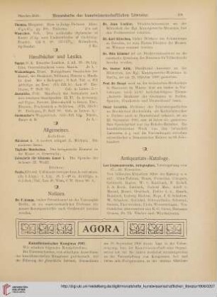 Kunsthistorischer Kongress 1907