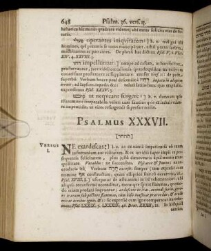 Psalmus XXXVII.