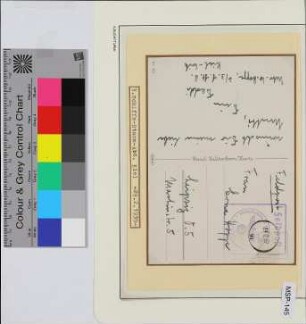 Privat-Feldpost-Ansichtskarte, Schiffsname/Landeinheit: 3. Schiffsstammabteilung Kiel; Frankatur, Mi.-Nr.: [Keine]; Poststempel: Masch.-Stpl: gg 29 12 39; Nebenstempel: Stabsabteilung 3. Schiffsstammabteilung