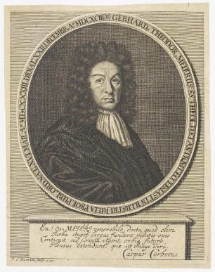 Bildnis des Gebhardus Theodorus Meierus