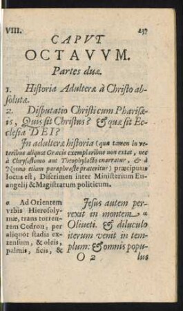 Caput Octavum.