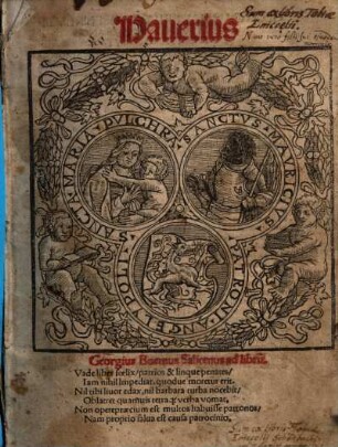 Hauerius ... [De partibus orationis] : [Dicteria ex Iacobi Wimphelingii theologi adolescentia translata ...]