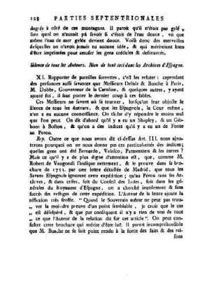 Silence de tous les autheurs, rien de tout ceci dans les archives d'Espagne