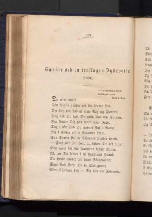 Tanker ved en ituslagen Jydepotte. (1829.)
