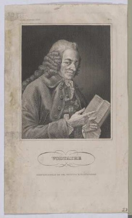Bildnis des Voltaire