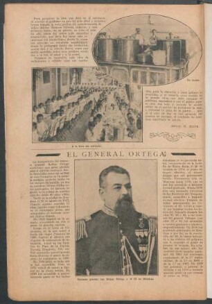 El general Ortega - [Necrología]