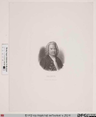 Bildnis Johann Sebastian Bach