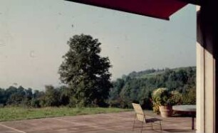 Haus Petersen Lilienhof: Terrasse
