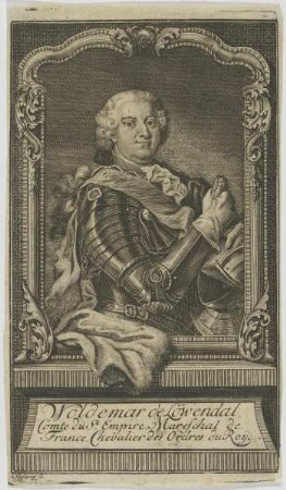Bildnis des Woldemar de Löwendal