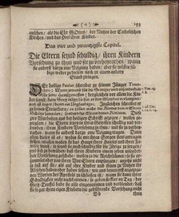 Das vier und zwanzigste Capitel.