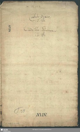 2 Sacred songs - Mus.2-E-518 : V (2), bc