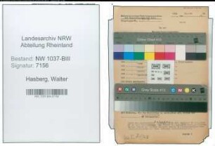 Entnazifizierung Walter Hasberg , geb. 18.04.1907 (Verw.Angestellter)