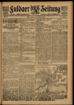 Zweite Ausgabe vom Freitag, den 12. Februar 1904.