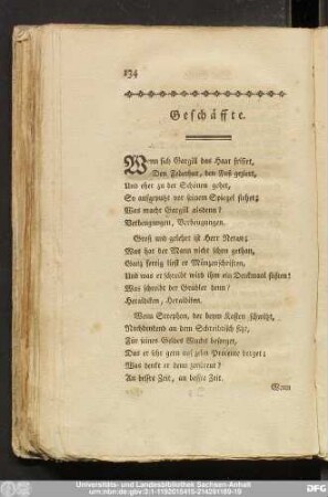 Geschäffte.