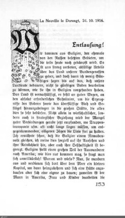 Entlausung!