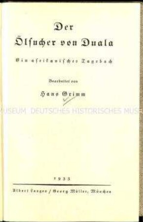 Revisionistische Darstellung über die deutschen Kolonisten in Afrika