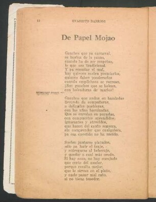 Del Papel Mojao
