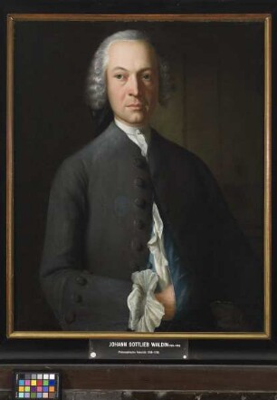Bildnis des Johann Gottlieb Waldin?, seit 1766 Professor der Philosophie und Mathematik in Marburg (1728-1795)
