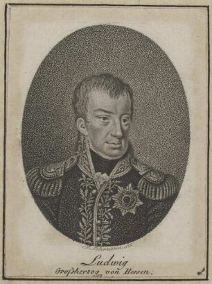 Bildnis des Ludwig, Grossherzog von Hessen