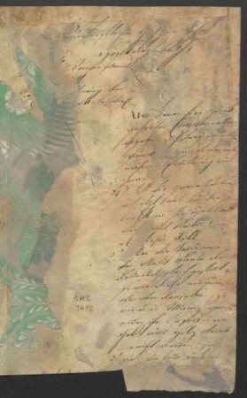 Schreiben vom 7. April 1798 an den kurfürstlich-mainzischen Hofkriegsrat wegen der Garnisonsband/Musikbande