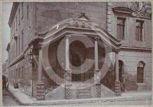 Laube am Rathaus von Beuthen