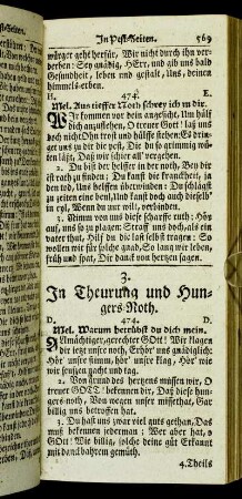 3. In Theurung und Hungers-Noth
