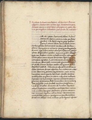 Bl. 35´-36´. Prefatio Roberti translatioris ad d. Petrum abbatem Cluniacensem in libro legis Saracenorum, quem Alchoran uocant
