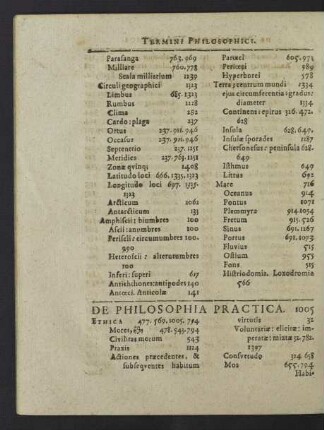 De Philosophia Practica.