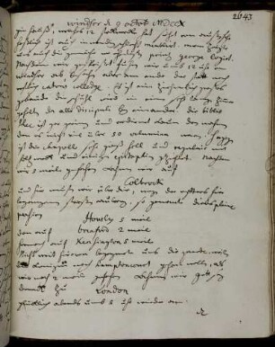 London 10. - 24. Oktober 1710