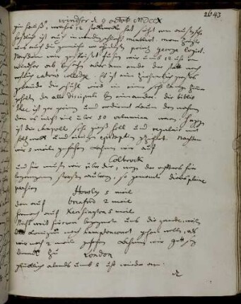 London 10. - 24. Oktober 1710