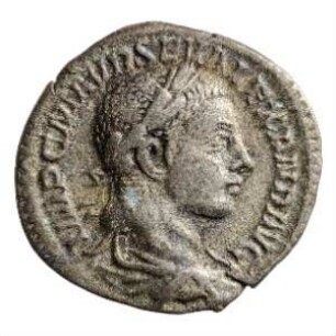 Münze, Denar, 223 n. Chr.