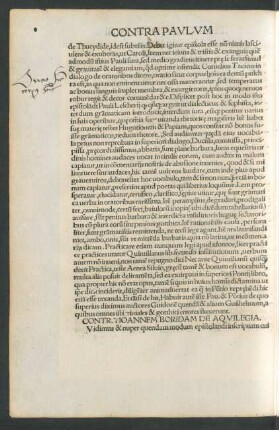 Contra Ioannem Boridam De Aquilegia.