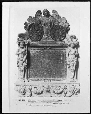 Epitaph des Kurmainzer Ratsherr Martin Fladt von Dieburg, gestorben 1567
