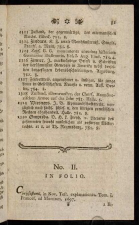 81-88, In Folio. - In Quarto.
