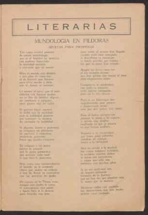 Literarias