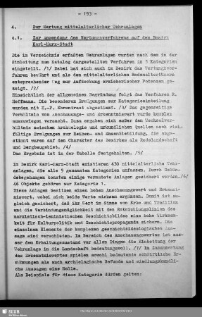 4. Zur Wertung mittelalterlicher Wehranlagen