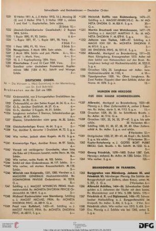 Deutscher Orden (Nr. 1232-1256)