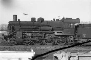 Dampflok BR 50 : Dampflok BR 50 bei Aue