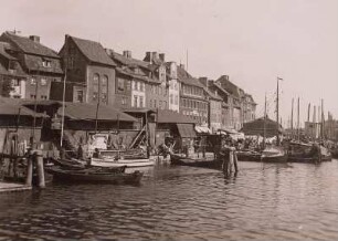 Königsberg (Kaliningrad), Oberer Fischmarkt am neuen Pregel