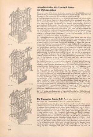 Amerikanische Holzkonstruktionen im Wohnungsbau