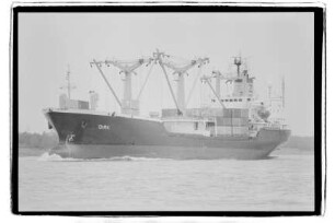 Dirk (1984), Frachtschiff, Zeppenfeld, Bremen, Singapur, Bau-Nr. 449/1449