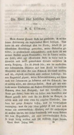 523-550 Ein Wort über denselben Gegenstand