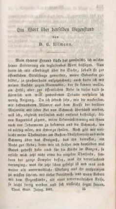 523-550 Ein Wort über denselben Gegenstand