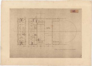 Döllgast, Hans; Bremen; Börse - Grundriss 2. Stock