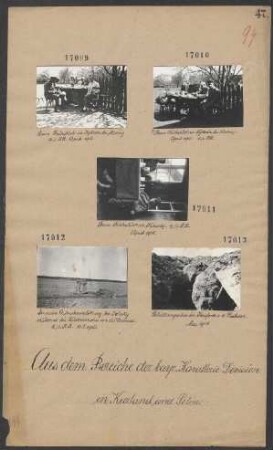 Schützengraben bei Josefowo a. d. Dubissa